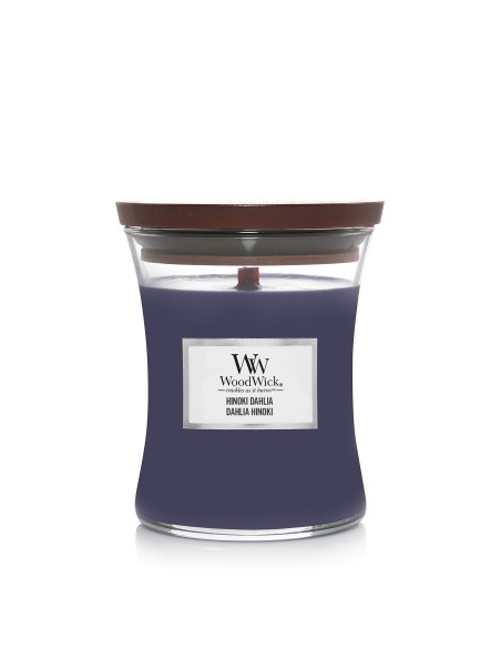 WoodWick Candela Media Hinoki Dahlia 275 g