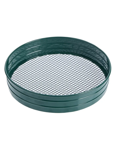 Verdemax Setaccio Rotondo in Metallo Verde Ø 37 cm