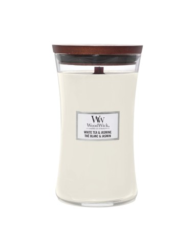 WoodWick Candela Grande White Tea e Jasmine 610 g