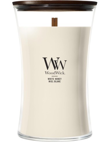WoodWick Candela Grande White Honey 610 g