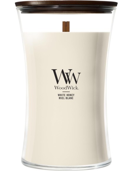 WoodWick Candela Grande White Honey 610 g