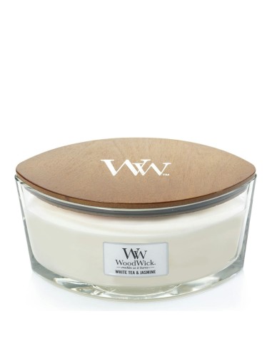 WoodWick Candela Ellipse White Tea & Jasmine 453 g