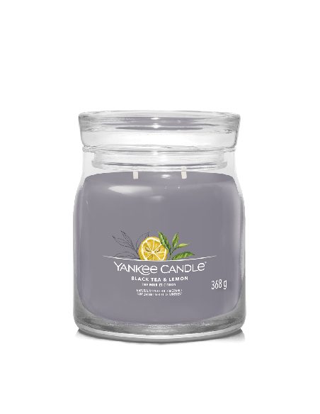 Yankee Candle Black Tea & Lemon Media 368 g