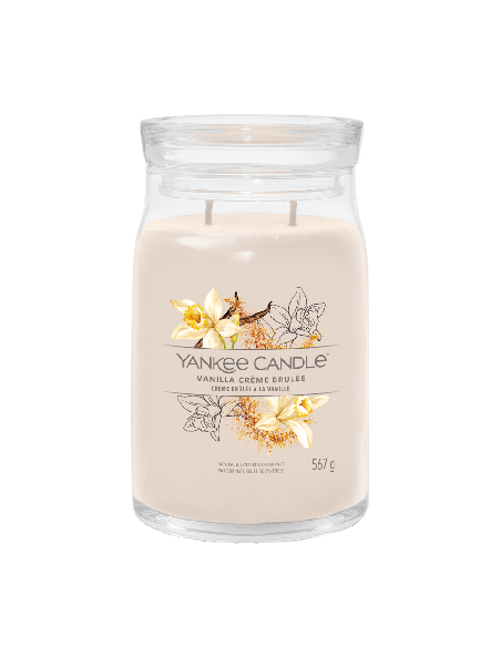 Yankee Candle Vanilla Crème Brûlée Grande 567 g