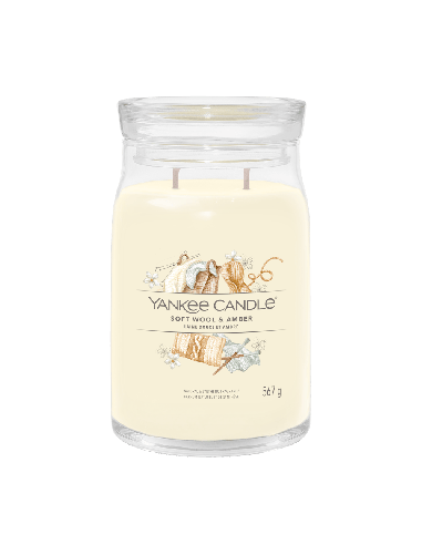 Yankee Candle Soft Wool & Amber Grande 567 g