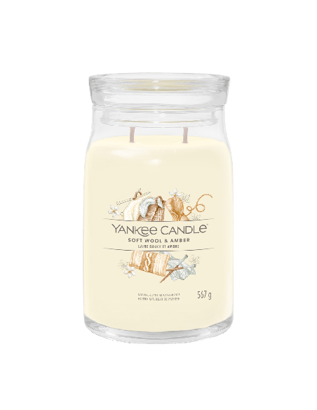 Yankee Candle Soft Wool & Amber Grande 567 g