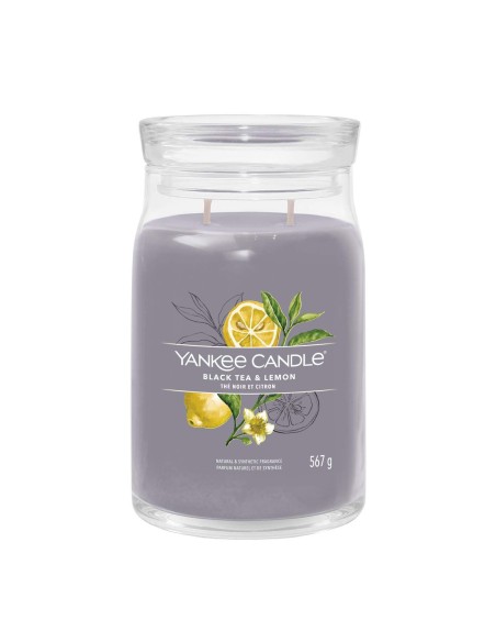 Yankee Candle Signature Black Tea Lemon Grande 567 g