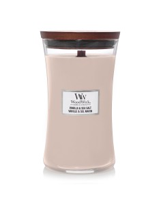 WoodWick Vanilla & Sea Salt Candela Grande 609 g