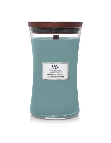WoodWick Evergreen Cashmere Candela Grande 609 g