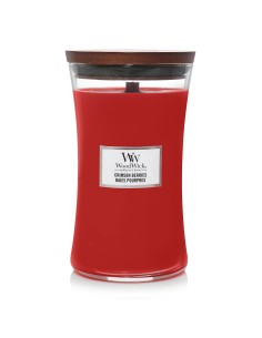 WoodWick Crimson Berries Candela Grande 609 g