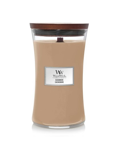 WoodWick Cashmere Candela Grande 609 g