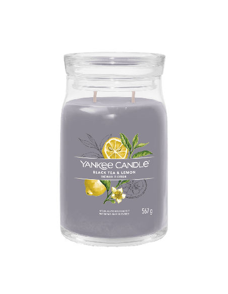 Yankee Candle Signature Black Tea & Lemon Grande 567 g