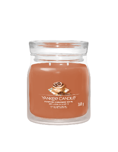 Yankee Candle Signature Pumpkin Cinnamon Swirl Media 368 g