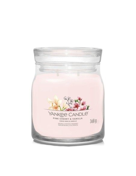Yankee Candle Signature Pink Cherry Vanilla Media 368 g