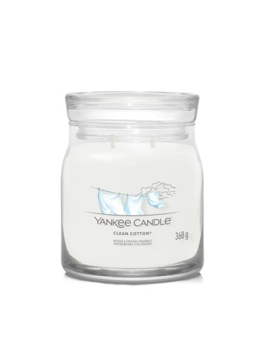 Yankee Candle Signature Clean Cotton Media 368 g