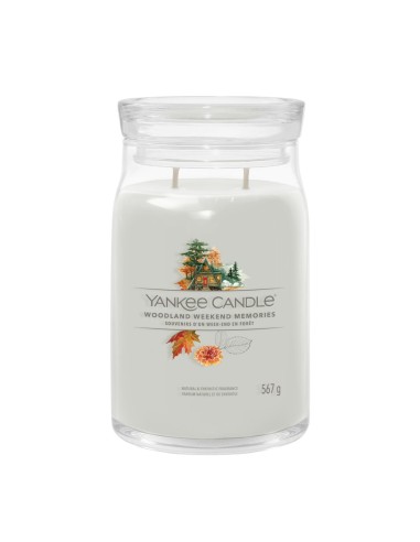 Yankee Candle Signature Woodland Weekend Memories Grande 567 g