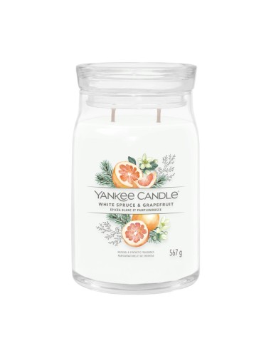 Yankee Candle Signature White Spruce & Grapefruit Grande 567 g