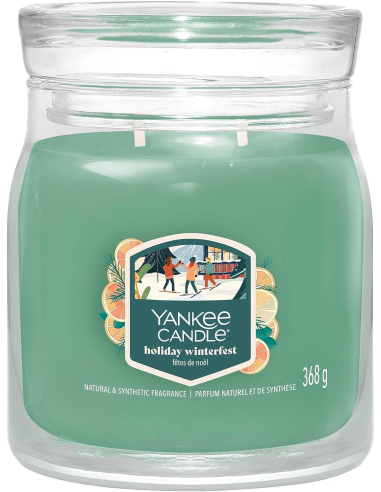 Candela Profumata Yankee Candle Holiday Winterfest 368g Giara Media