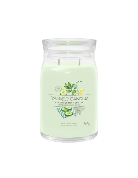 Yankee Candle Cucumber Mint Cooler Candela Grande Tumbler 567 g