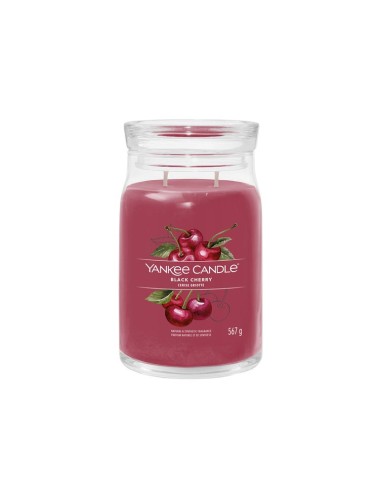 Yankee Candle Black Cherry Candela Grande Tumbler 567 g