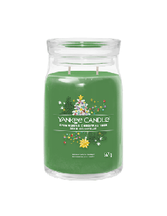Yankee Candle Shimmering Christmas Tree Candela Grande Signature 567 g