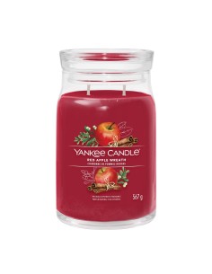 Yankee Candle Red Apple Wreath Candela Grande Signature 567 g