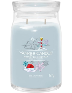 Yankee Candle North Pole Hideaway Candela Grande Signature 567 g