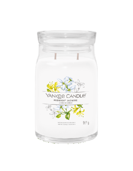 Yankee Candle Midnight Jasmine Candela Grande Signature 567 g