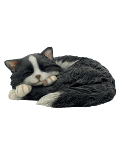 Gatto Tuxedo Decorativo AnticoMestiere 24 cm