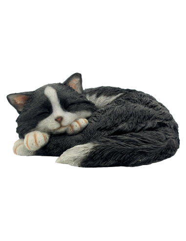 Gatto Tuxedo Decorativo AnticoMestiere 24 cm