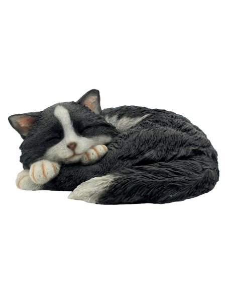 Gatto Tuxedo Decorativo AnticoMestiere 24 cm