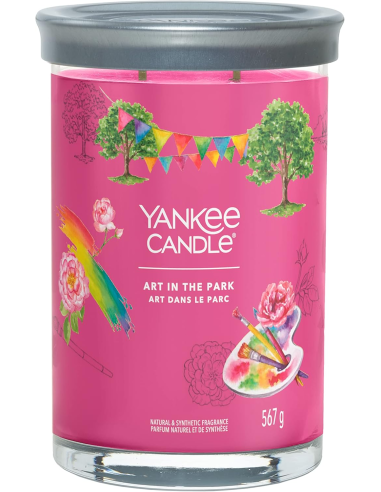 Candela Yankee Candle Art in the Park 567g 2 Stoppini Grande