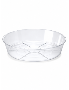 Sottovaso Cristal 25 cm Trasparente Erba