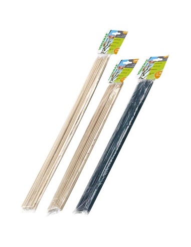 Tutori Bamboo Naturale 40 cm 20 Pezzi Verdemax
