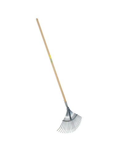 Scopa Regolabile Verdemax 22 Denti con Manico 130 cm