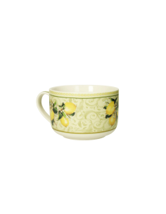 Tazza Colazione Limoni Brandani Verde 450 ml