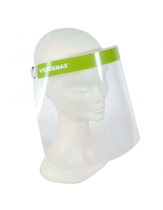 Visiera Protezione Verdemax in PET Trasparente