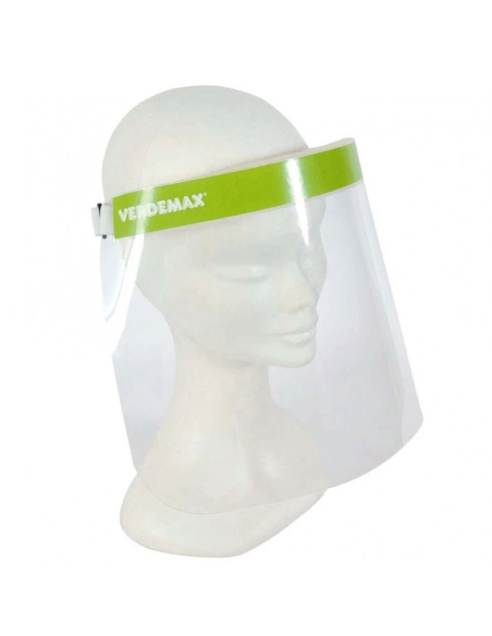 Visiera Protezione Verdemax in PET Trasparente