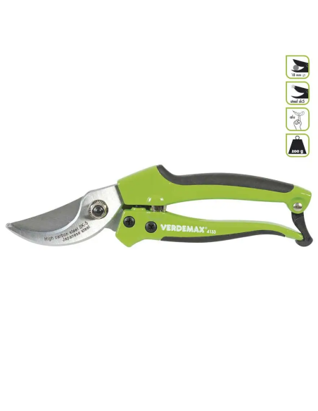 Forbice da Giardino By-Pass Verdemax 4133 Lama SK5