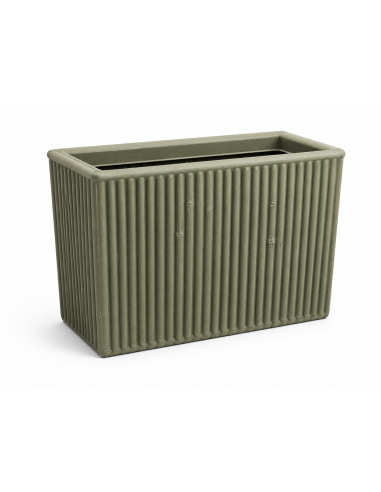 Telcom Cassetta Canne Bambù CANTL 78 Oxford Green 81x37x63 cm