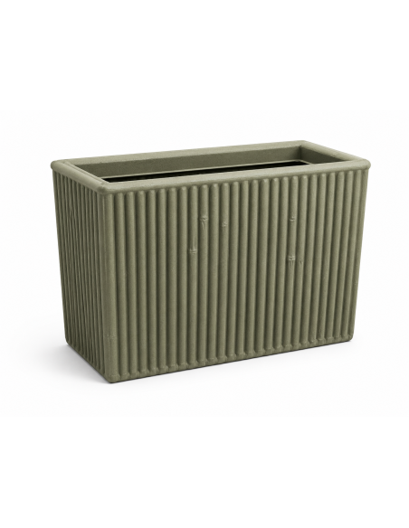 Telcom Cassetta Canne Bambù CANTL 78 Oxford Green 81x37x63 cm