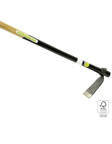 Zappa Verdemax con Manico in Legno FSC per Orto